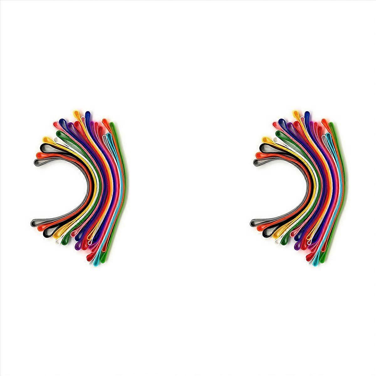 Stora gummiband, stora breda gummiband, kontorsmaterial (20 st)