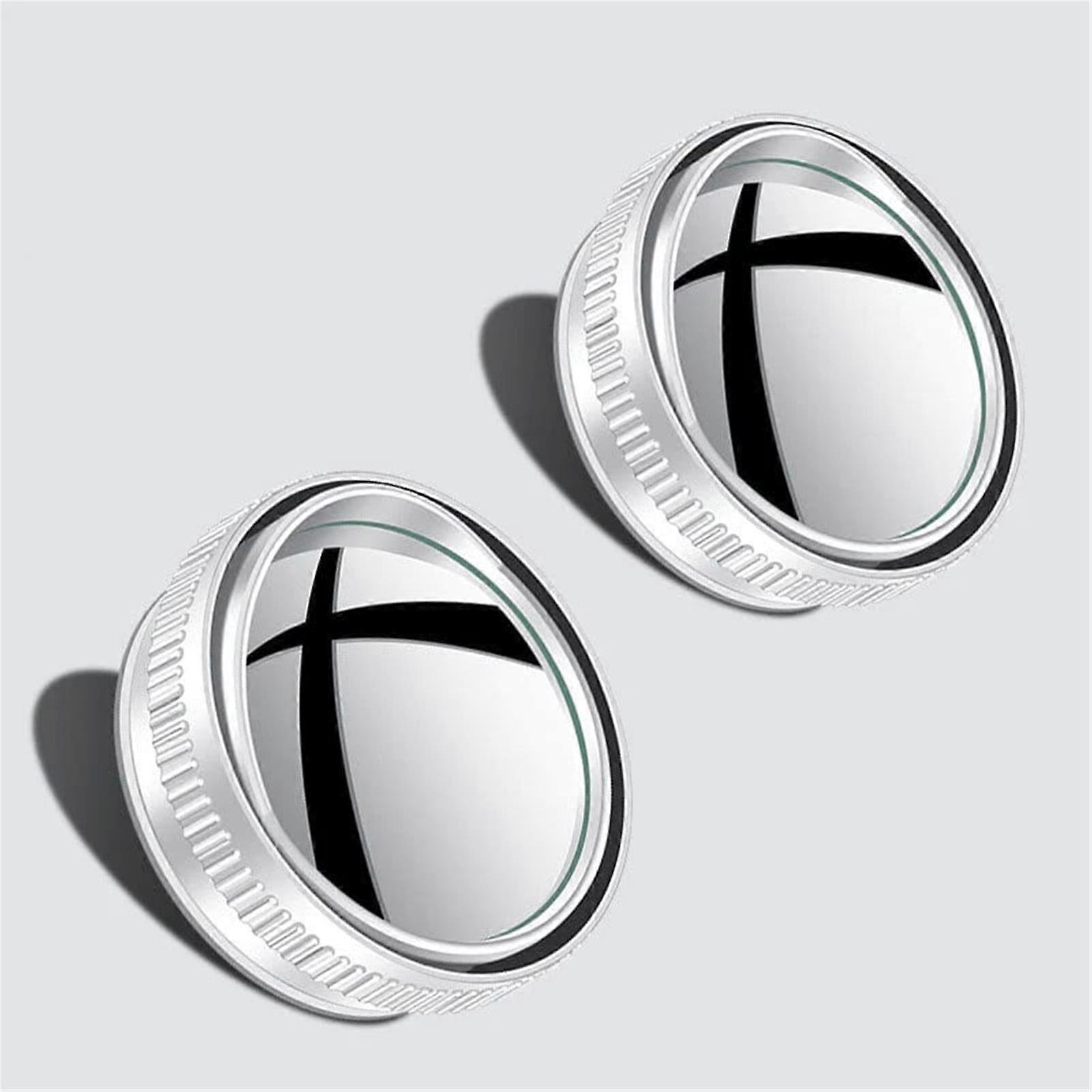 Kiplyki Acrylic Clip On Rear View Cubicle Mirror, Flexible Convex Security Mirror for Personal Safety Desk Rearview Monitors or Anywhere