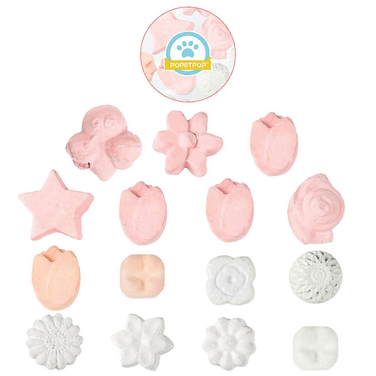 Rabbit Teeth Small Pet Chew Toys for 2Pcs Calcium Chew Mineral Stone