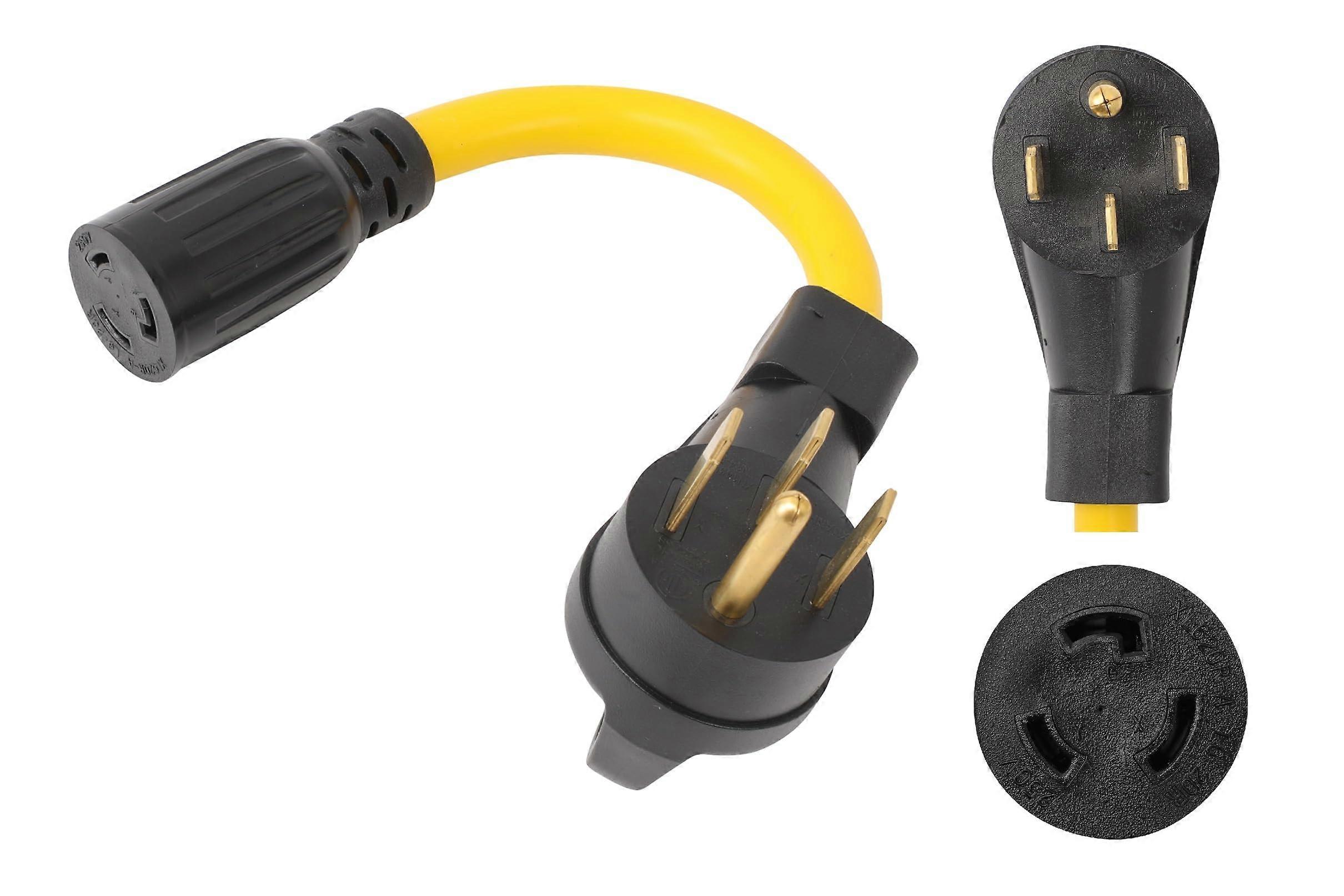 NEMA 1450P to L620R Adapter 240V 20 Amp Twist Lock Power Cord for Welder Dryer EV Charger