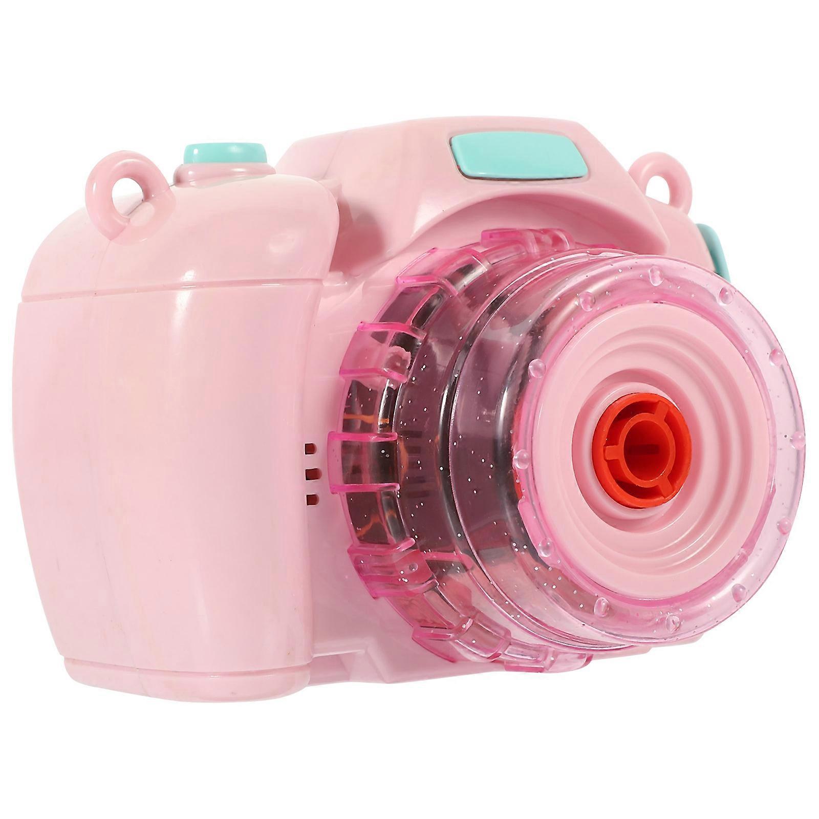 Bubble Maker Camera Toy with Electric Light and