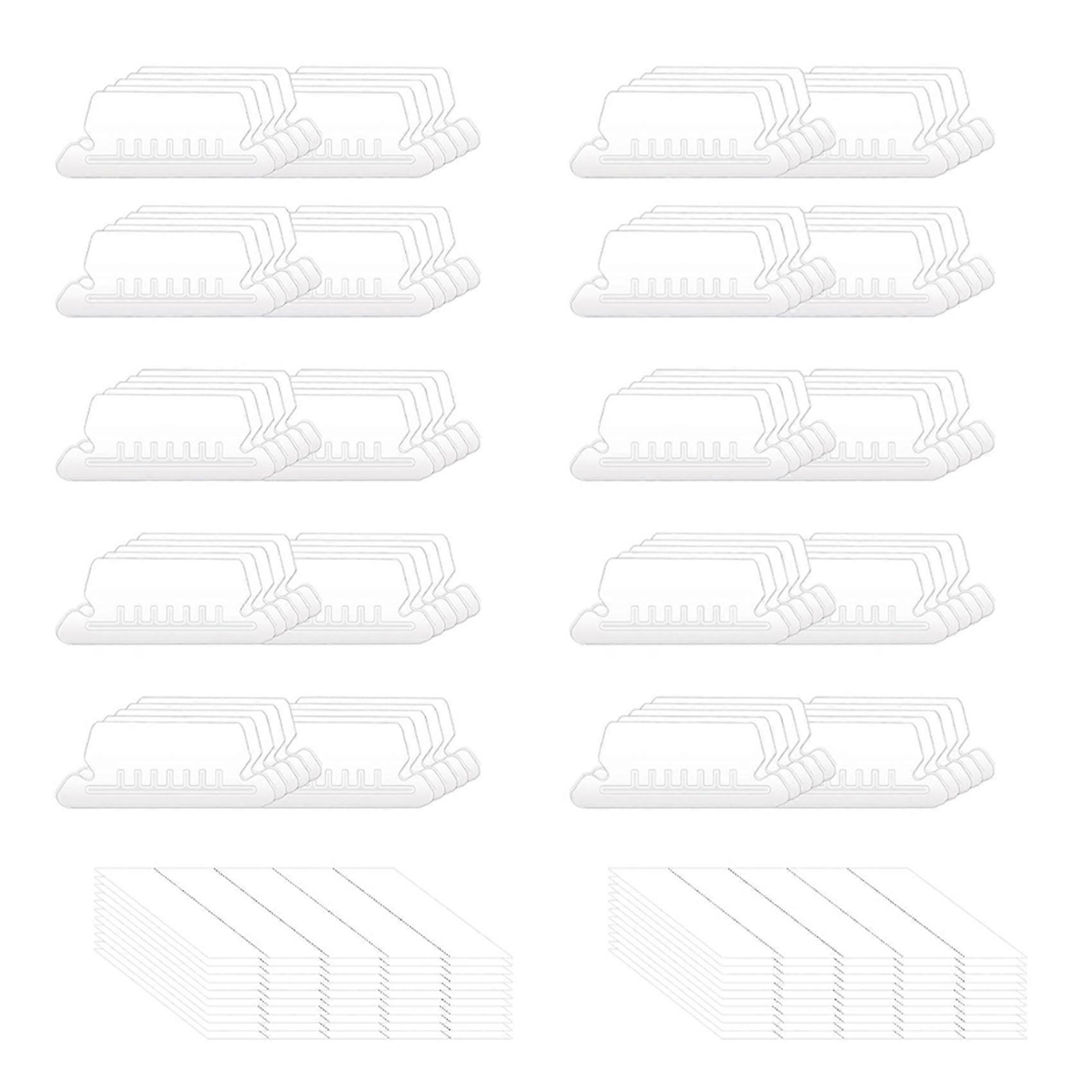 100 Pieces Hanging File Folder Labels with 50 Inserts, 2 Inch for Hanging File Folder Labels Hanging File Labels B