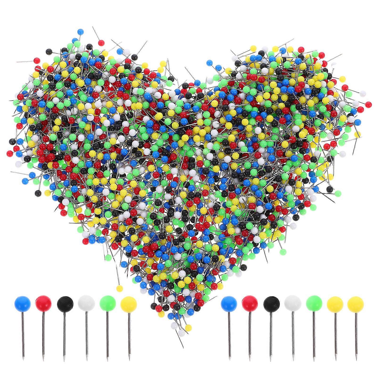 Pushpins Round Bulletin Board Thumbtacks for Map Marking 25000Pcs