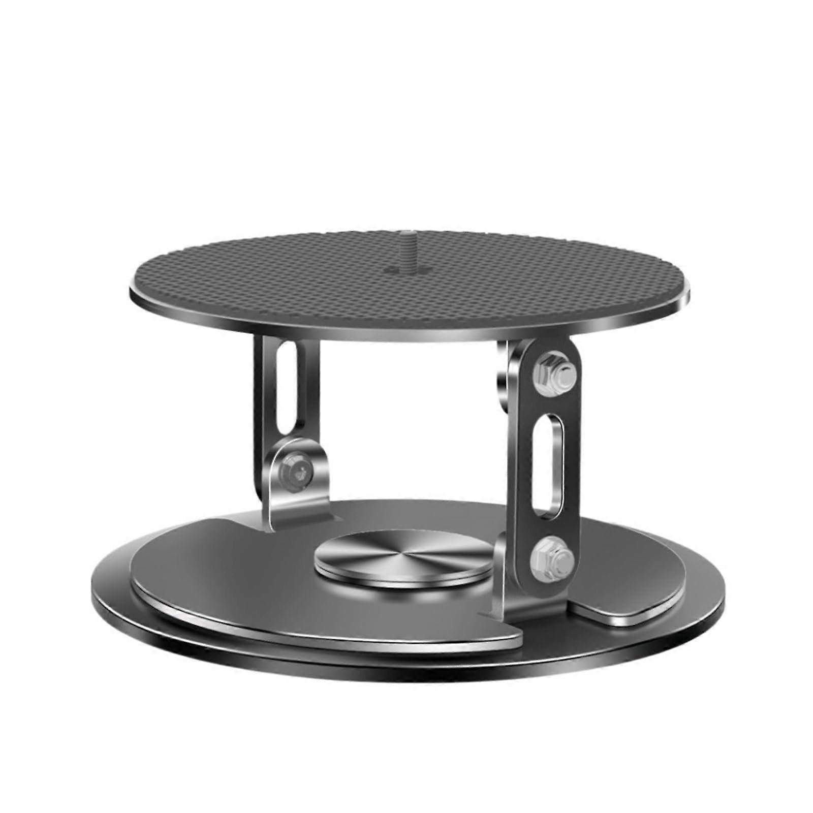 Projector Mount For Office Desktop Projector Stand, Adjustable Angle Tray, Universal Compatibility, Black 17.6x20x10.5cm