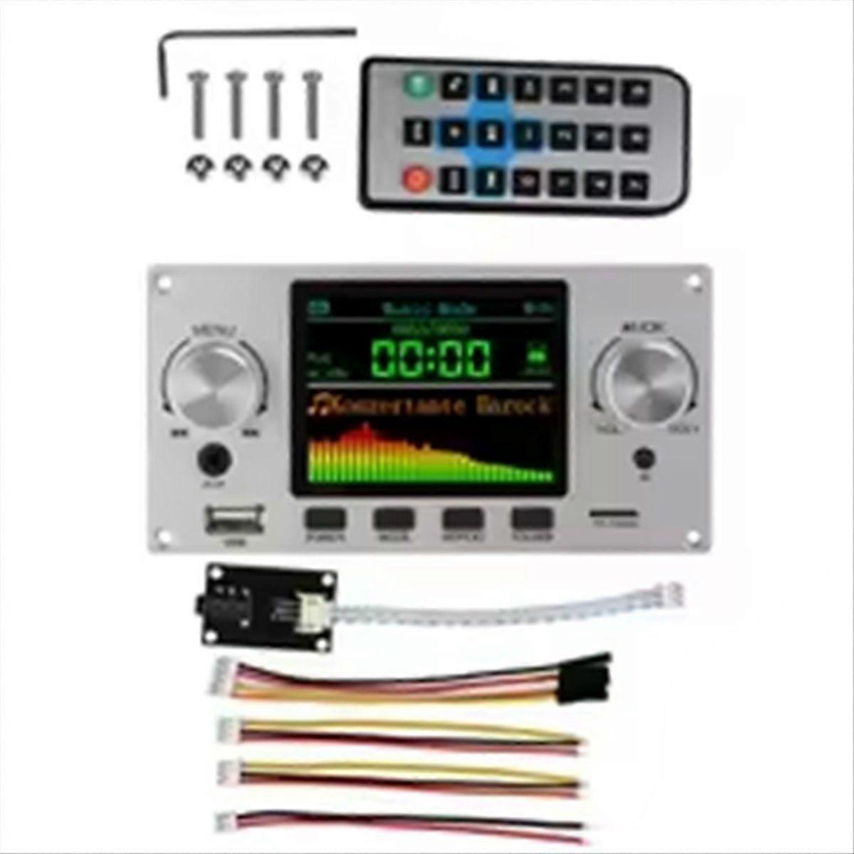 2.8 Inch TFT Color LCD Lossless MP3 Decoder Board Bluetooth 5.3 Stereo Audio FLAC WAV APE Decoding