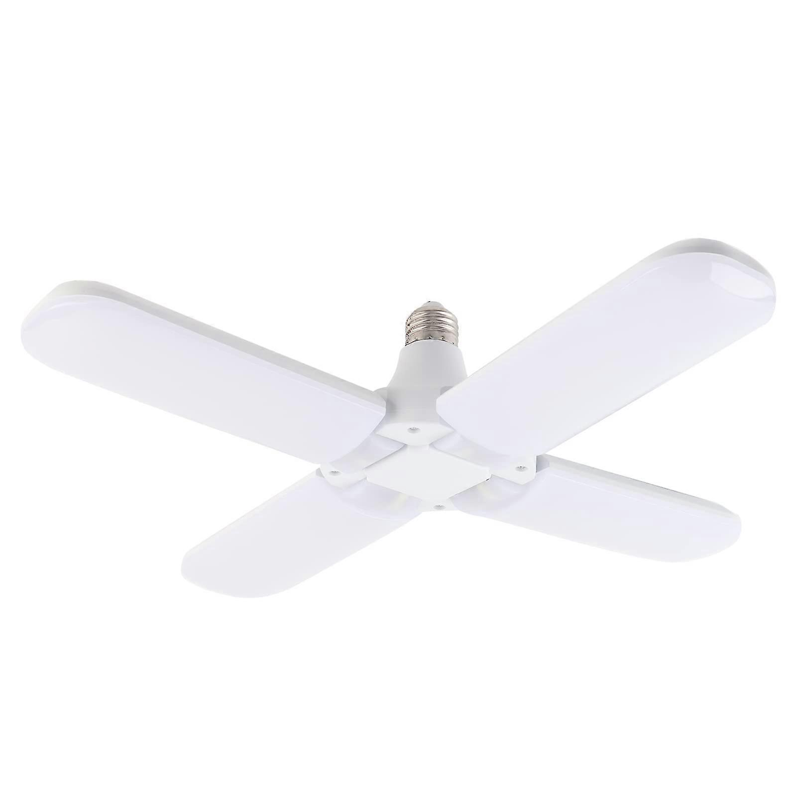 LED Garage Light 60W 5400LM UltraBright Adjustable 90° Panels E27 Deformable Workshop Lighting