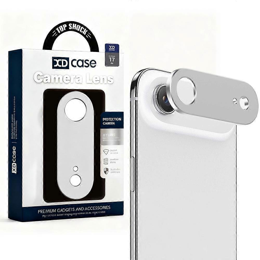 XDcase Metal Flat & Hollow Camera Lens Protector For iPhone Air