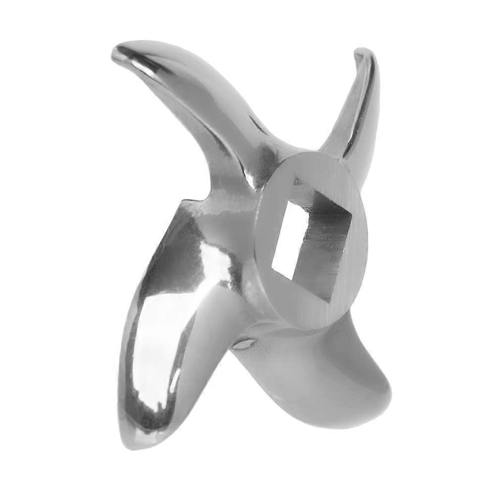 #12 Meat Grinder Knife Curved Blade, Precision Fit, Durable Replacement Blade GK12C