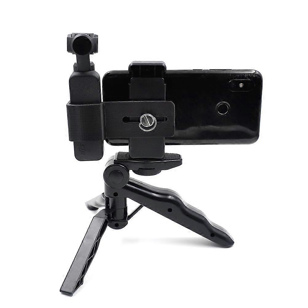 Mobile Phone Tripod Holder Connection Fixing Bracket for Pocket Use