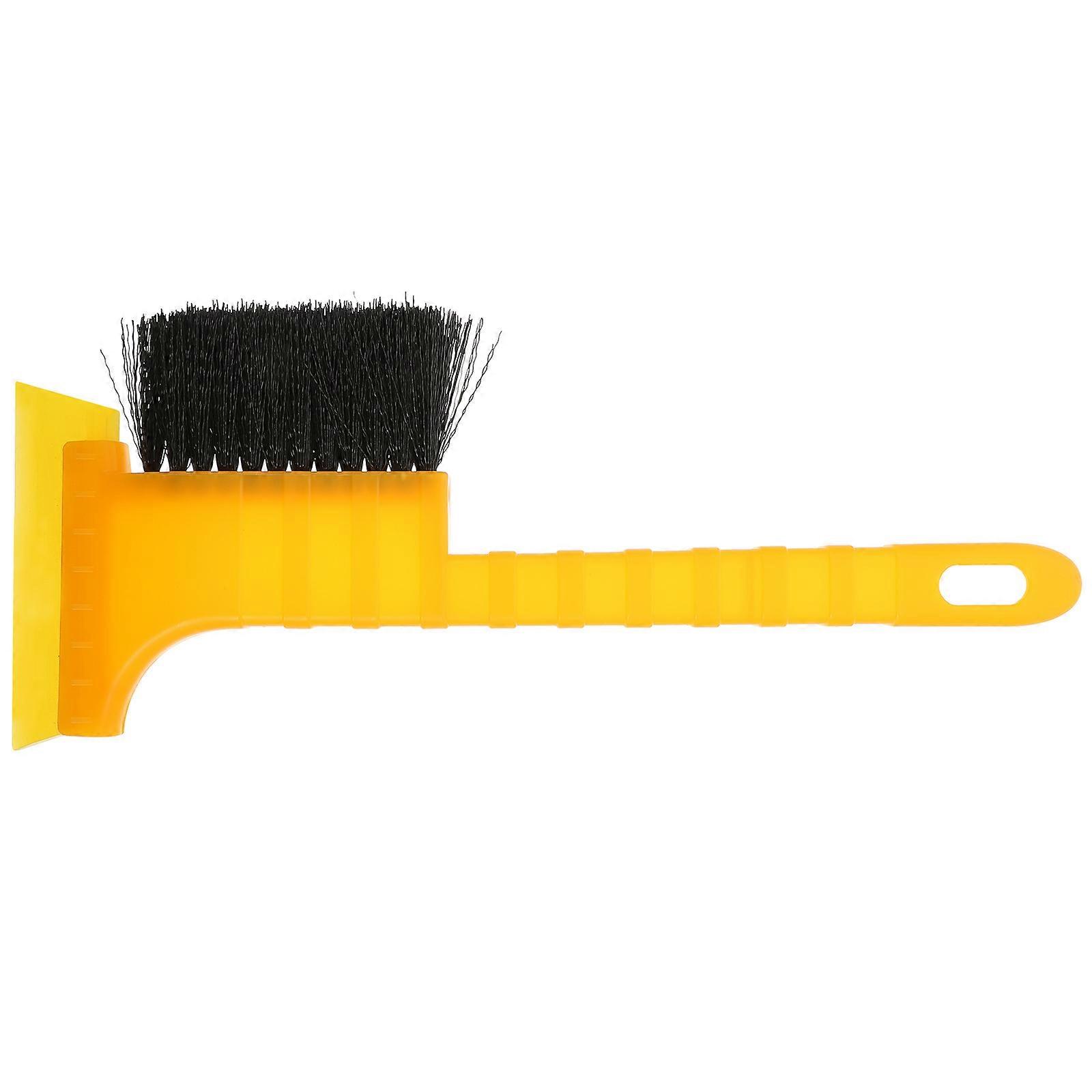 Ice Remover Car Accessory for Snow 1Pcs Creative Auto Ice Yellow ABS Material