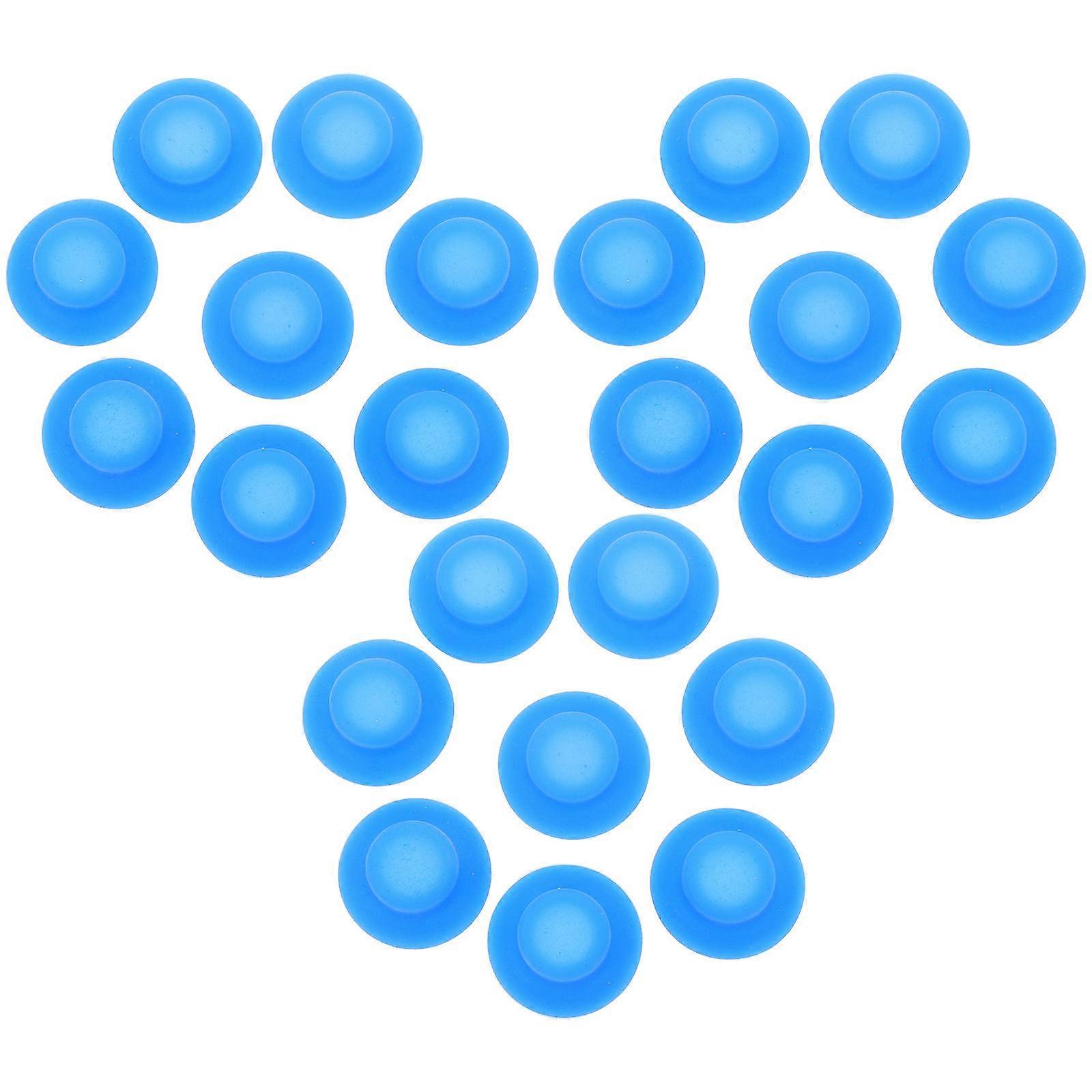 Plastic Swing Top Bottle Gaskets for Leak-Proof Seal 24Pcs Blue Set