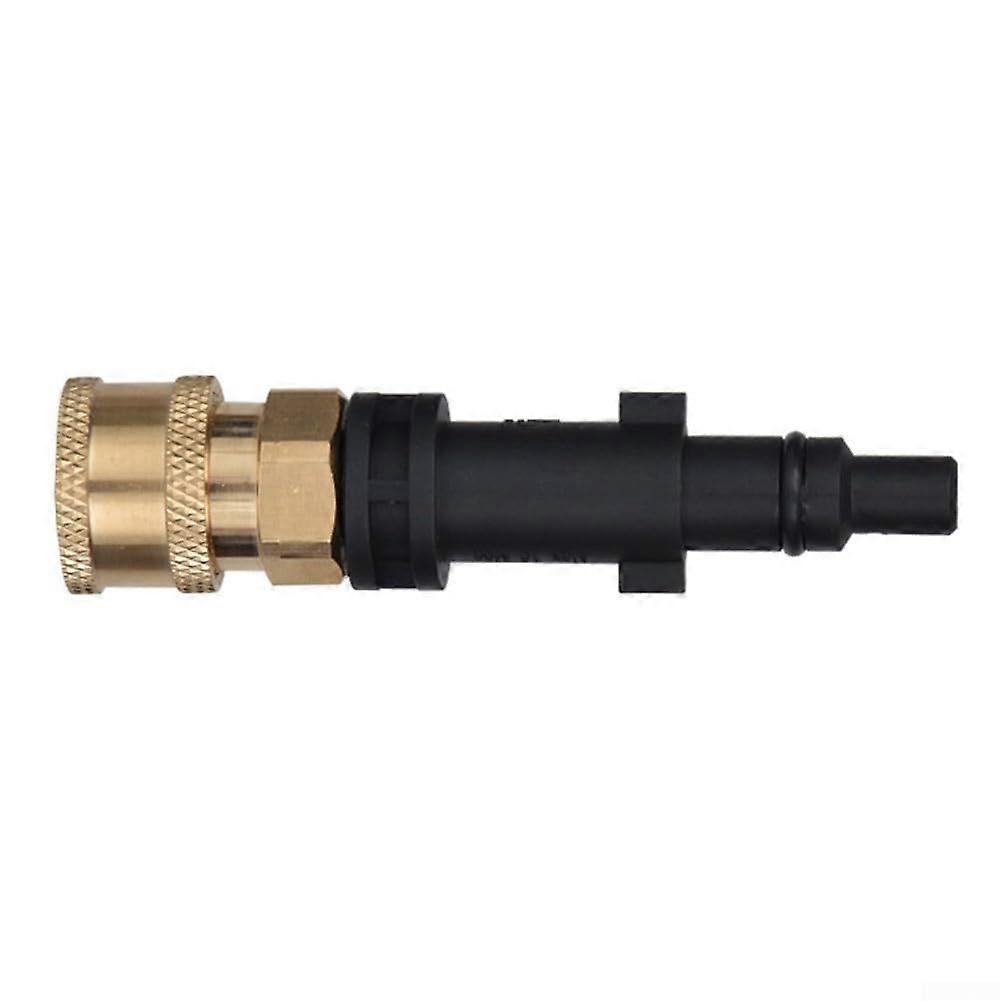 Foam Cannon Adapter with Adjustable Spray Control for Efficient Car Washing, 1/4 Inch Connector