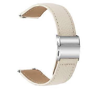 Wrist Strap For Garmin D2 Air X10/Bounce/vivoactive 5/vivomove Trend Genuine Leather Watch Band with
