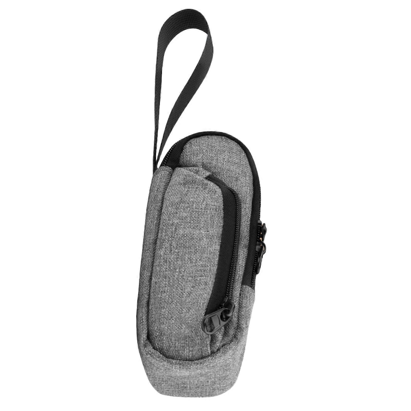 Compacted Holder for Remote Controls Featuring Elastic Inserts Secure Closures and Portable Straps for Easy Carrying Multicolor