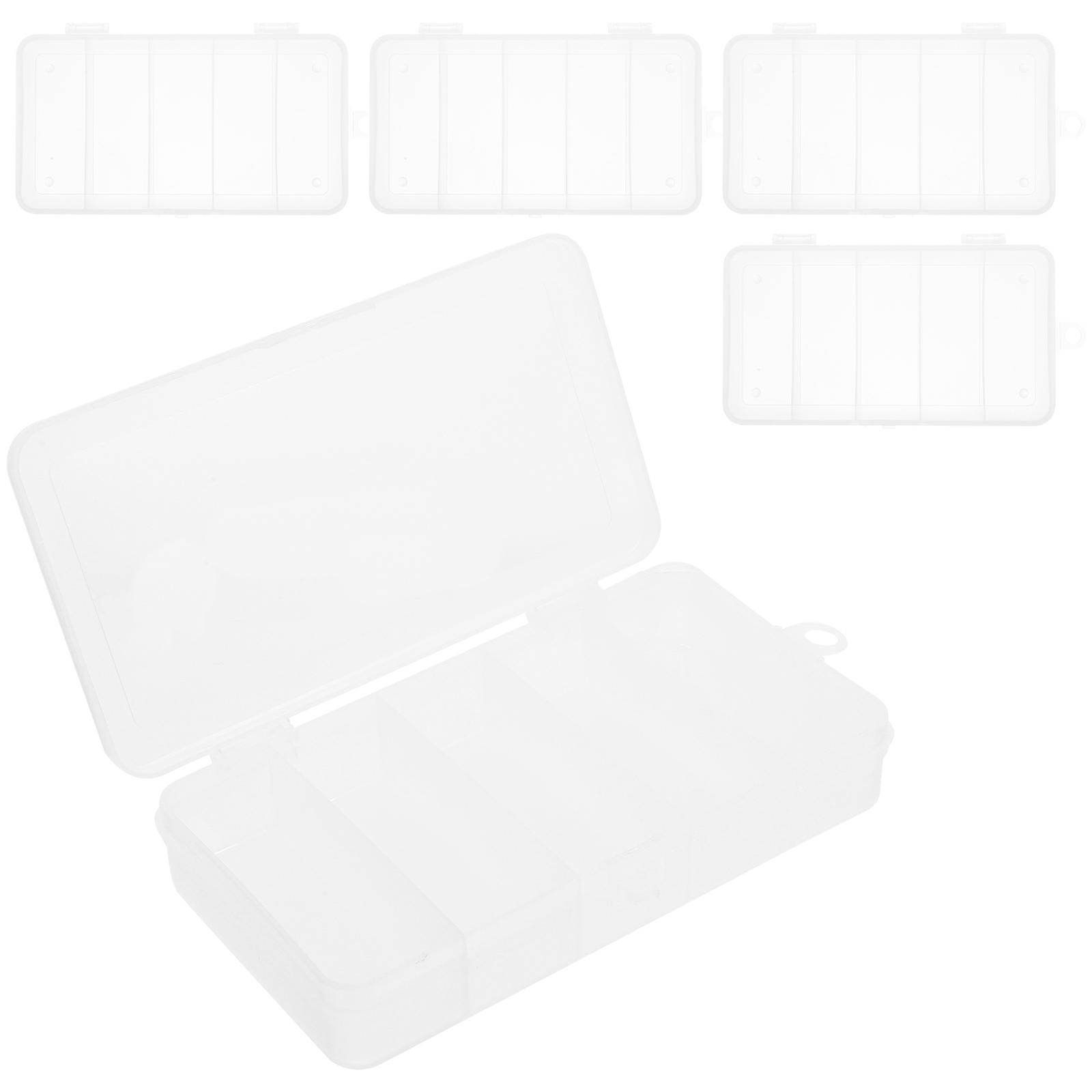 Box with Dividers Plastic Tools Storage Boxes for Storage Use 25Pcs