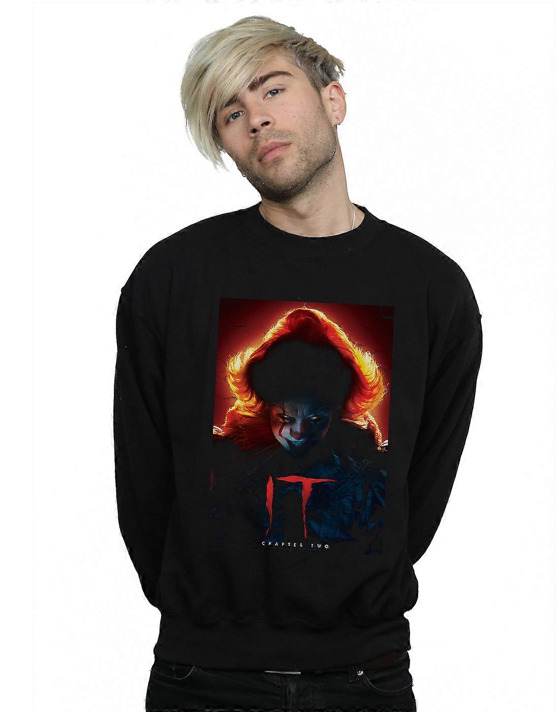 It Chapter 2 Men's Pennywise Poster Sweatshirt