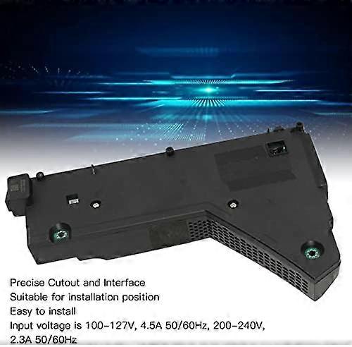 Power Supply Replacement for PS5 ADP400DR with Cord, Precise Fit, Stable Output, 100240V