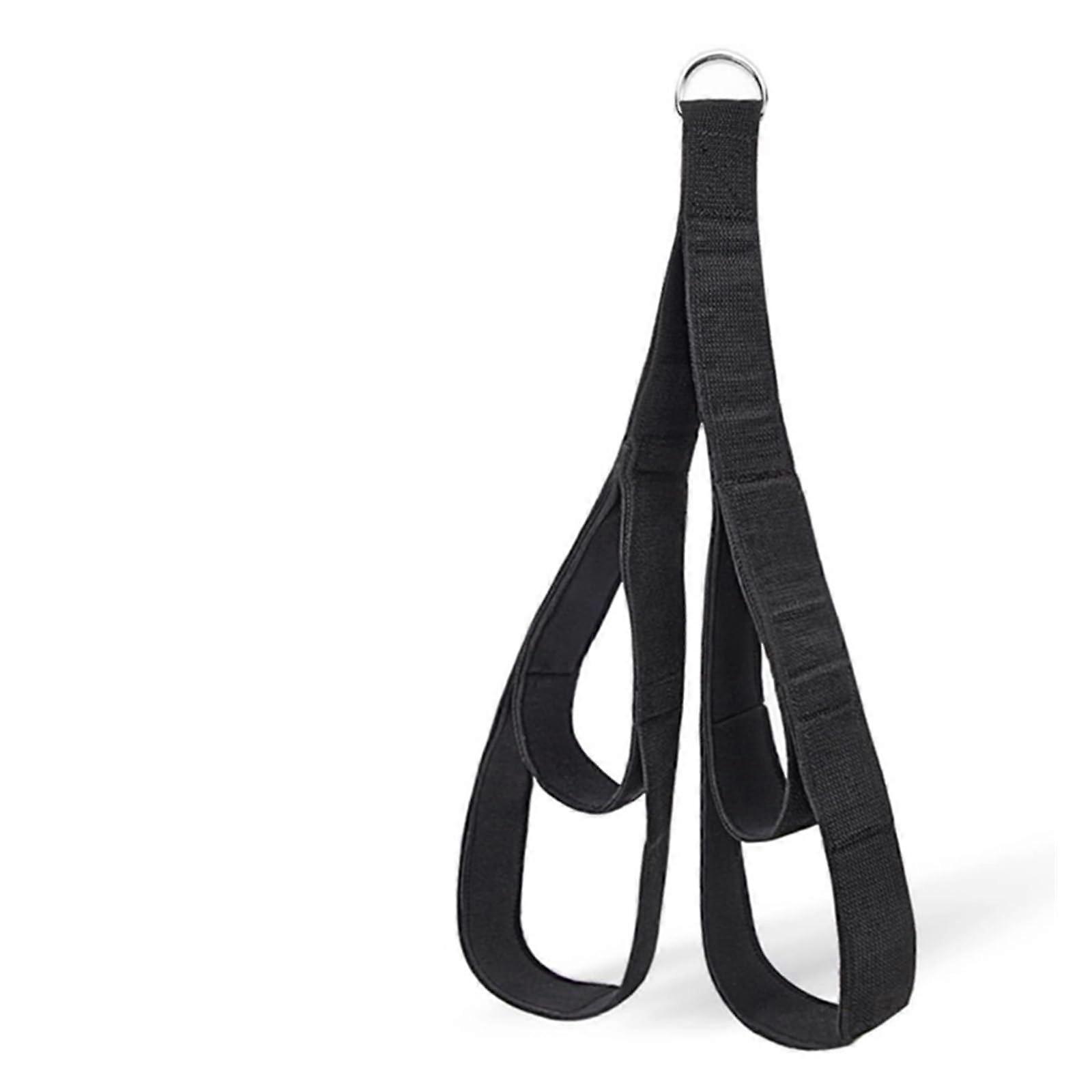 Tricep Rope Cable Attachment for Gym with Extra Long Pull Range and Ergonomic Foam Grip