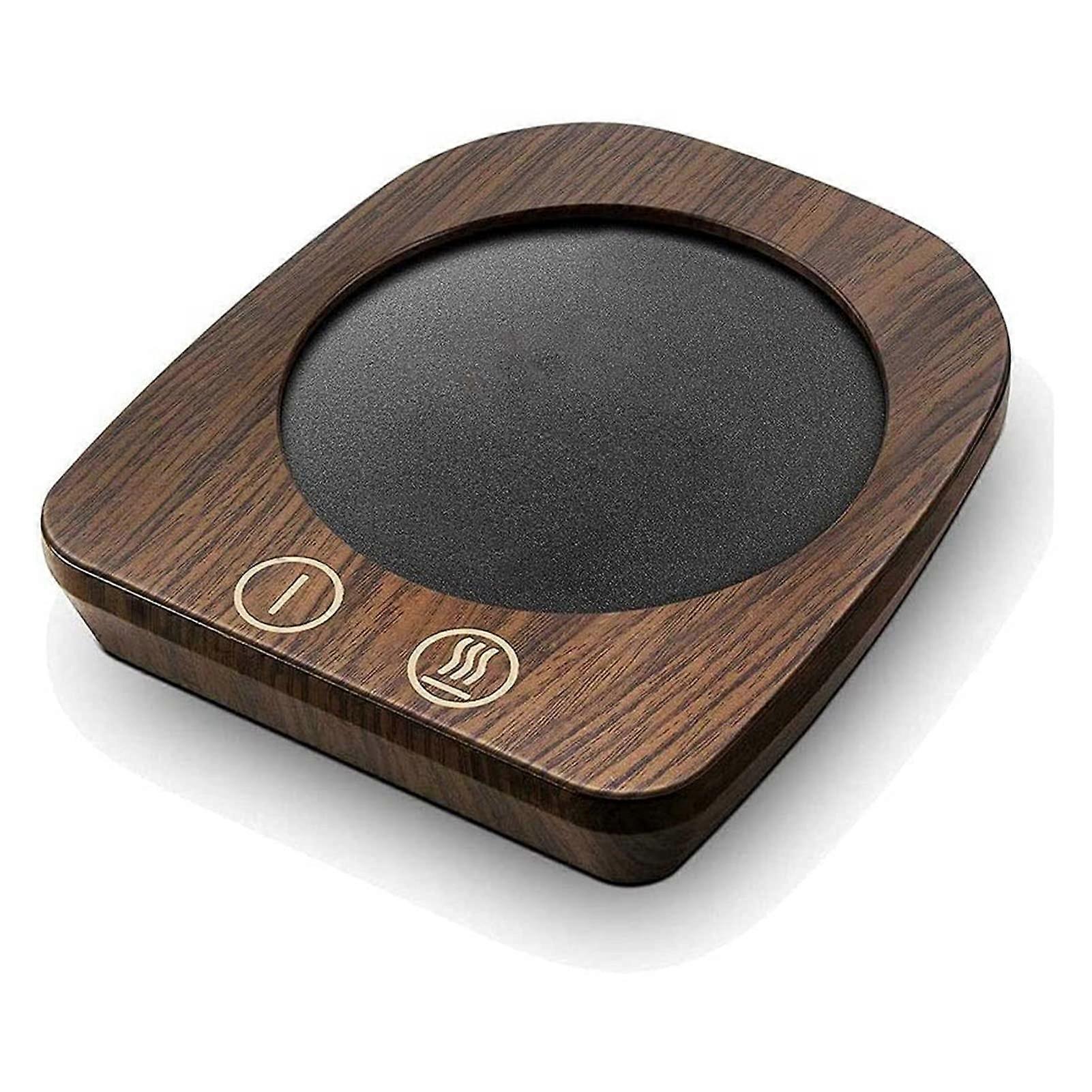 Coffee Cup Warmer with Adjustable Temperature Control, Waterproof Heating Plate and Stable Base