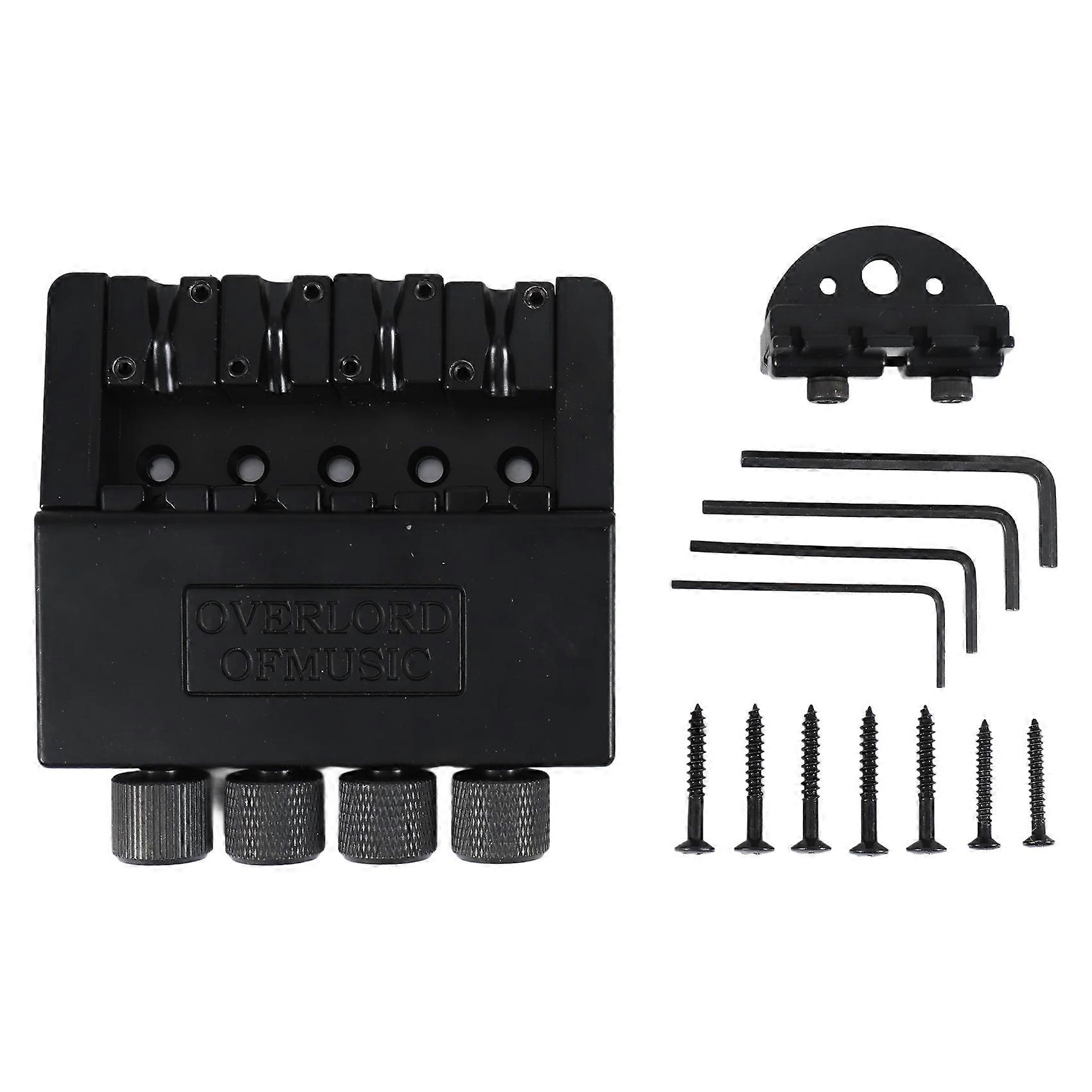 1 Set 4 String Headless Bridge System Electric Part for Headless Electric Replacement