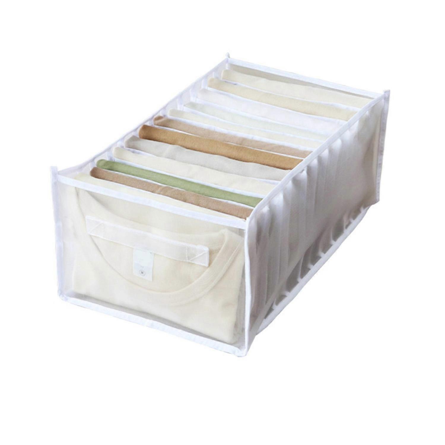 Foldable Wardrobe Clothes Drawer Organizer Multipurpose Large Capacity Compartment Storage Box