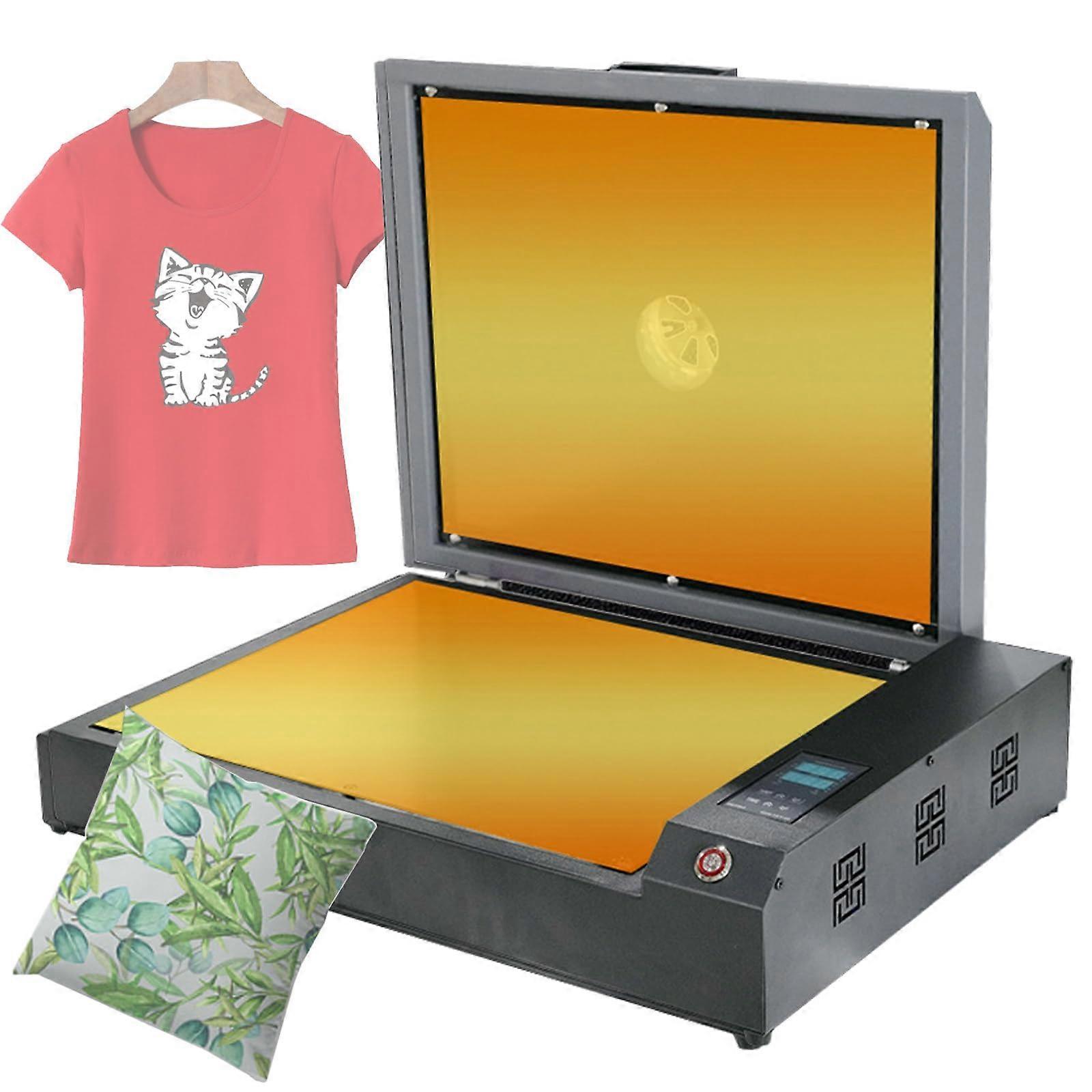 Professional A3 A4 A5 DTF Curing Oven with Dual Heating Plates, Digital Temp and Timer Control