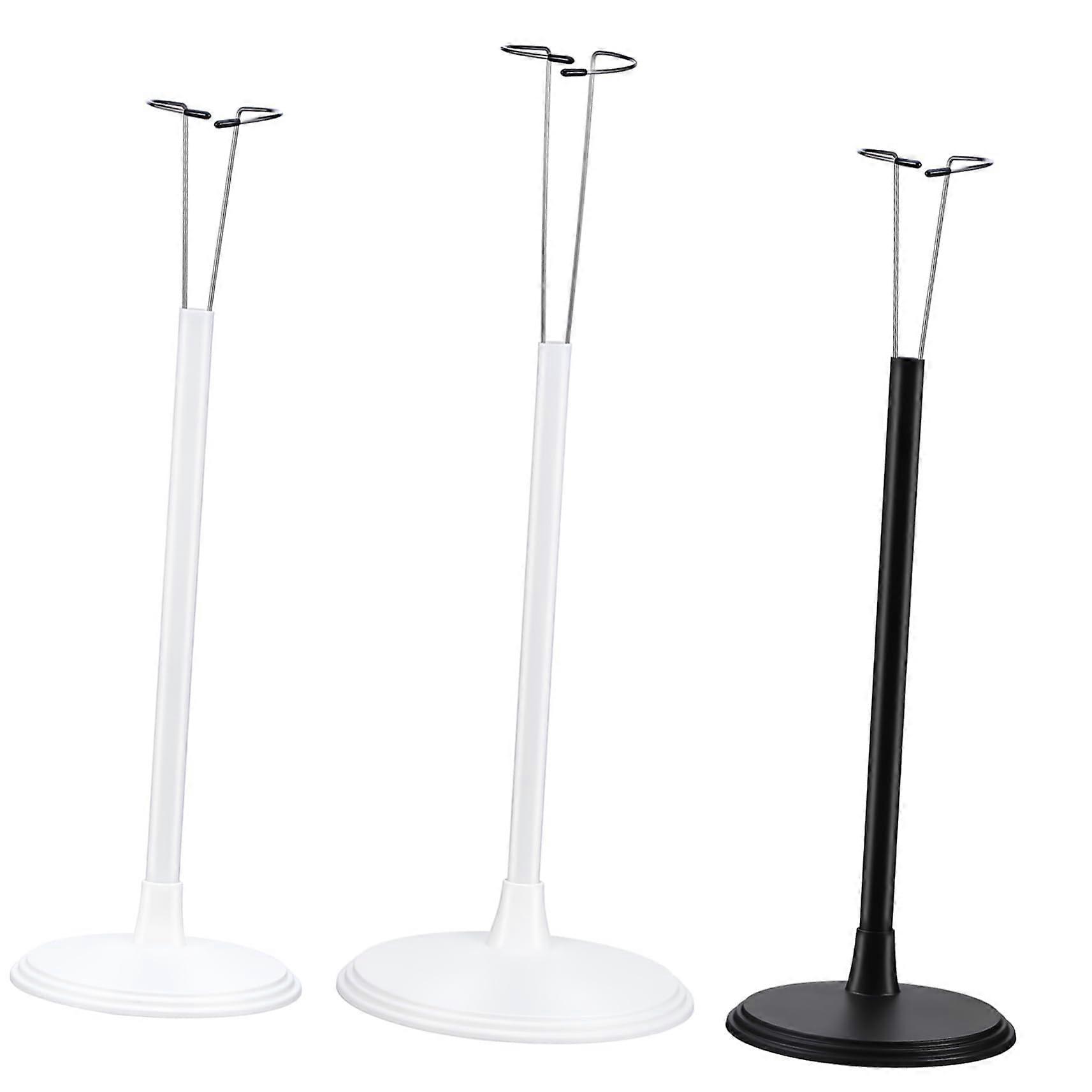 Doll Stands Set with Adjustable Display and Stable AntiSlip Base for Action Figures and Dolls