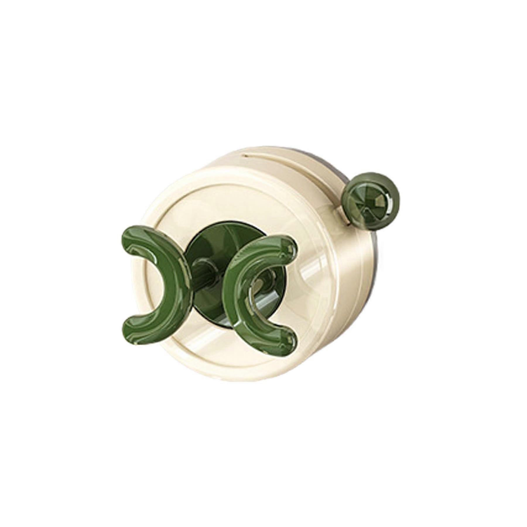 Strong Green Suction Cup Hook Wall Mounted Organizer NoDrill SpaceSaving for Bathroom Kitchen