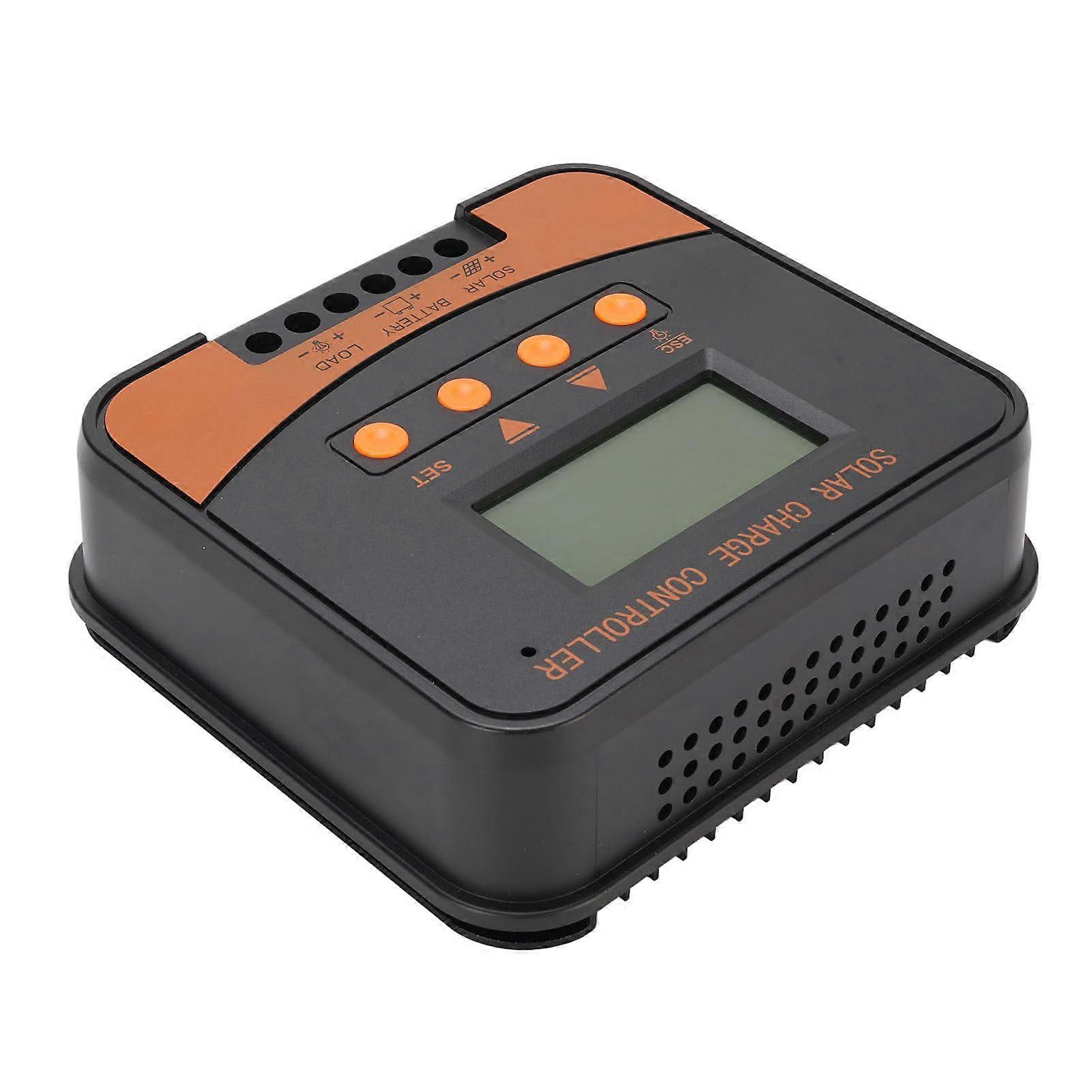 MPPT Solar Charge Controller 12V 24V with LCD Display and  Efficiency Battery Protection