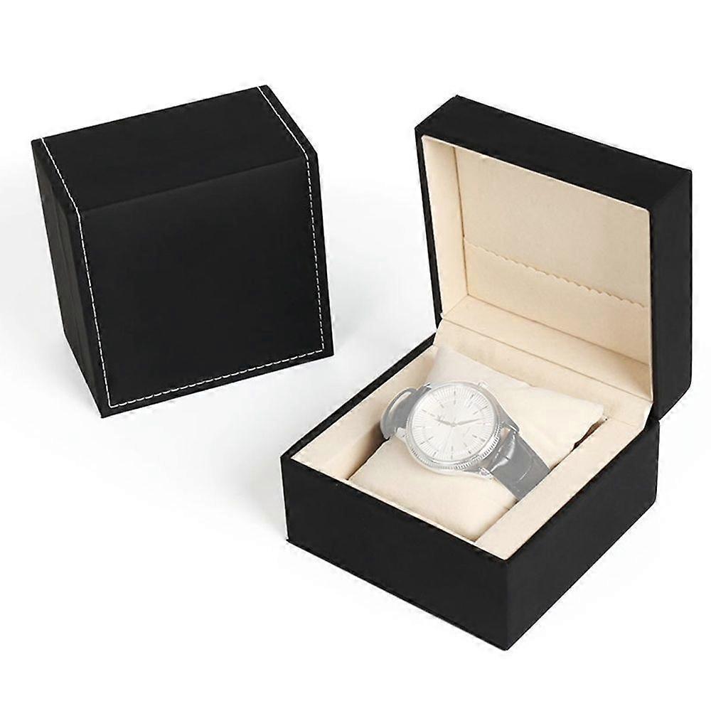 PU Wrist Watch Storage Box Protective Case, Size: L
