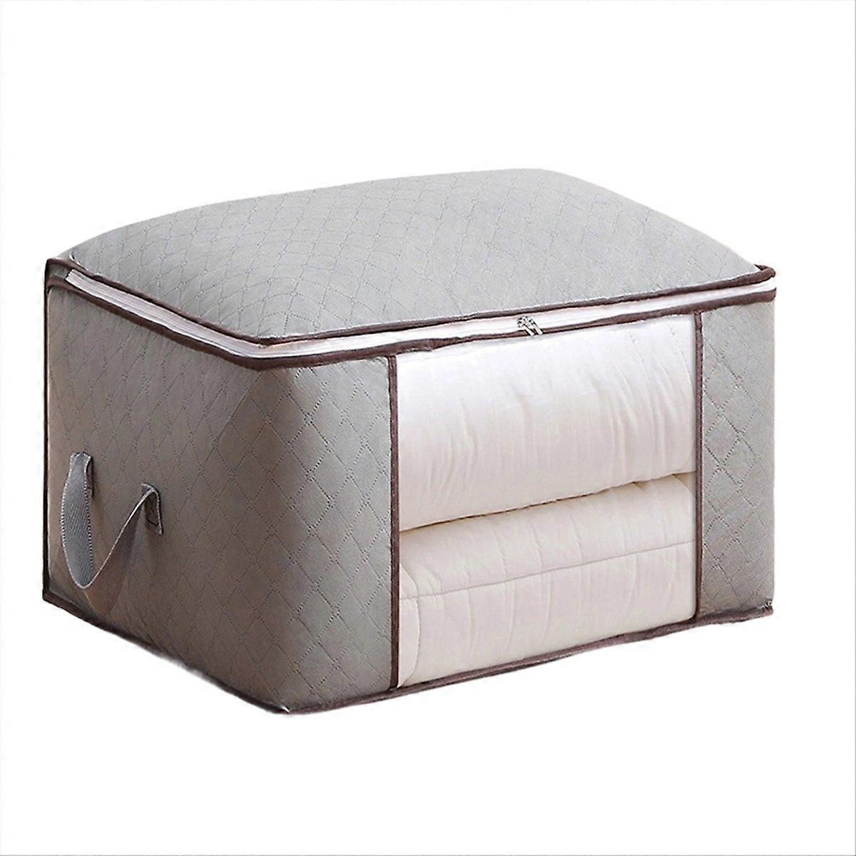 Large Capacity Clothes Storage Bag Comforter,60X34X40cm