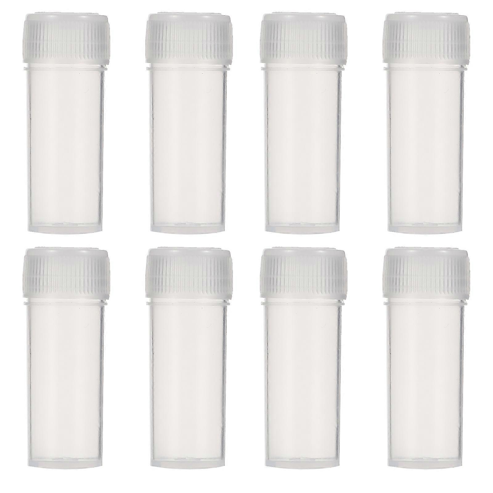 Plastic Bottles Transparent Essential Oil Bottle for Storage 100Pcs