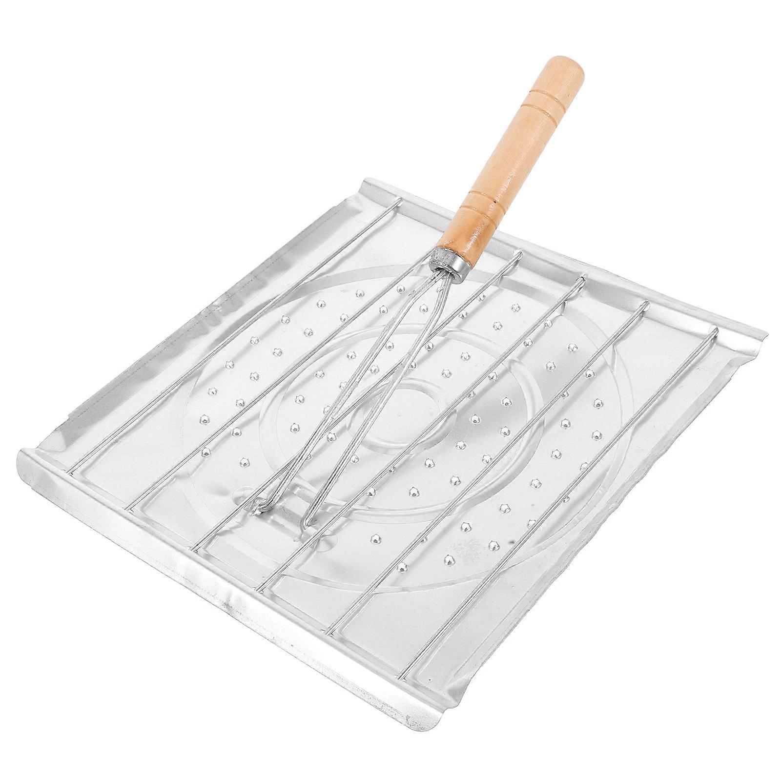 Tabletop Grill Rack Foldable Tortilla Grill for Camping 4Pcs