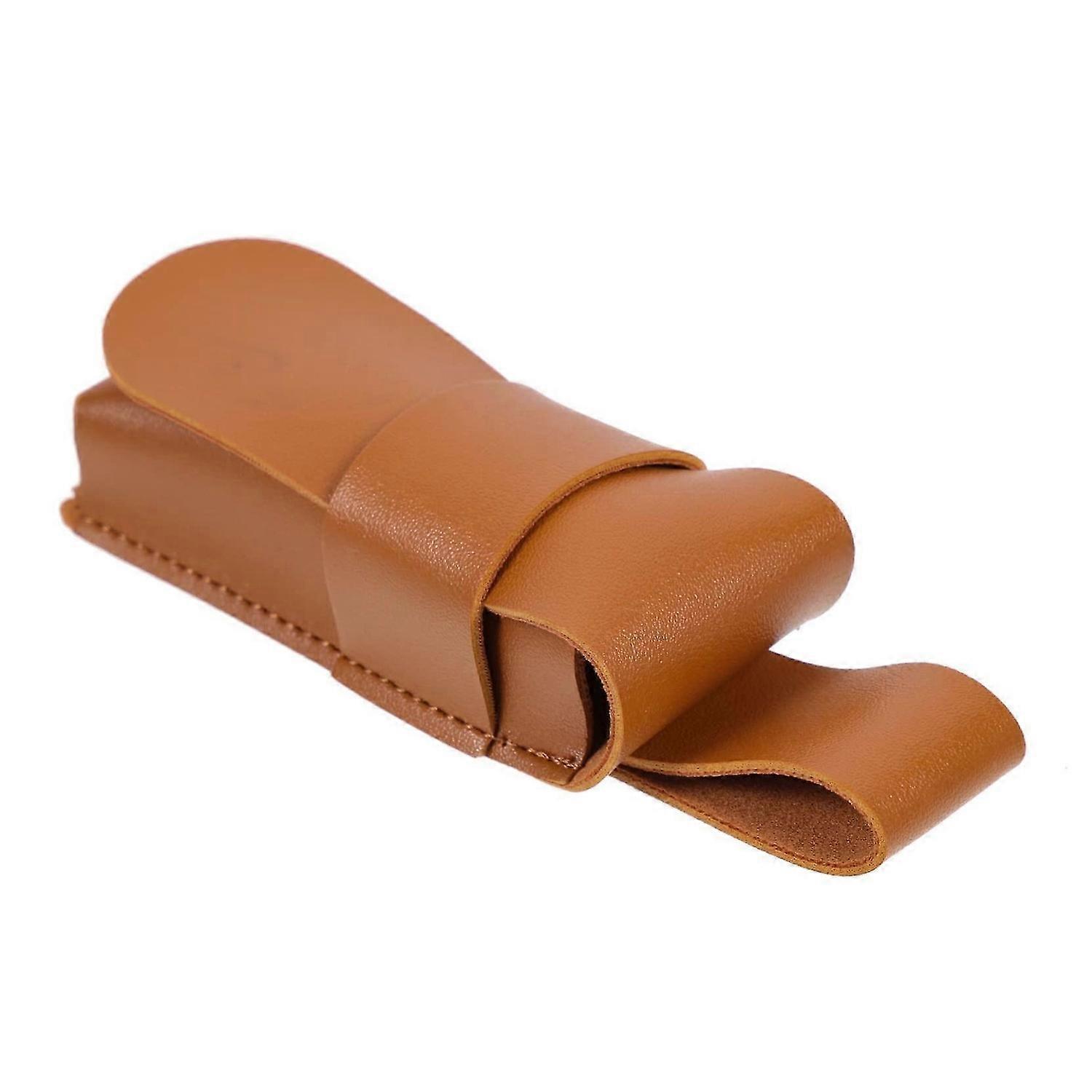 Leather Harmonica Case \nLeather Harmonica Case \nLeather Case for Harmonica \nLeather Box Storage Bag for Harmonica \nBrown Leather Harmonica Case