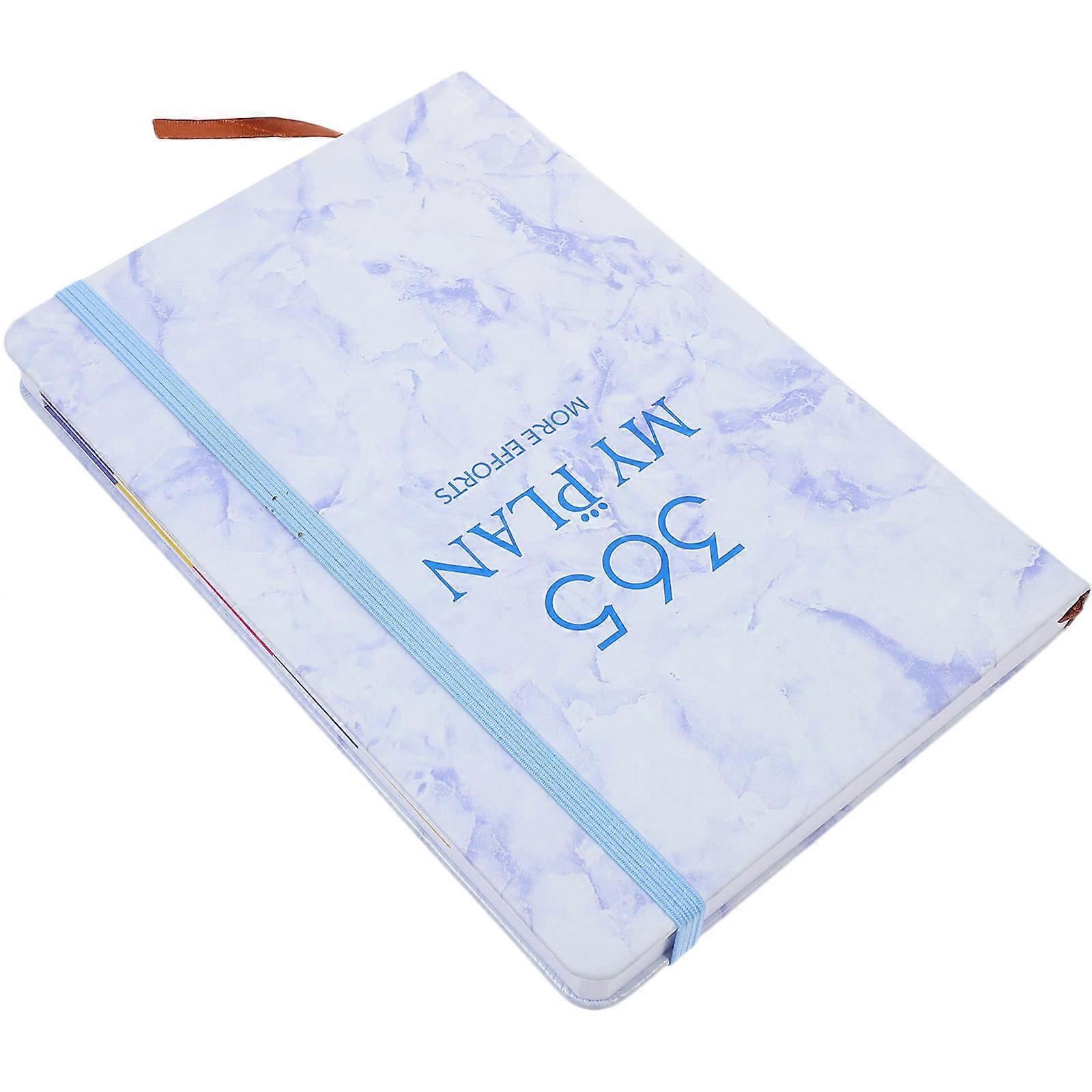 English Planner Organizer Notebook Weekly Academic Notepad 2Pcs