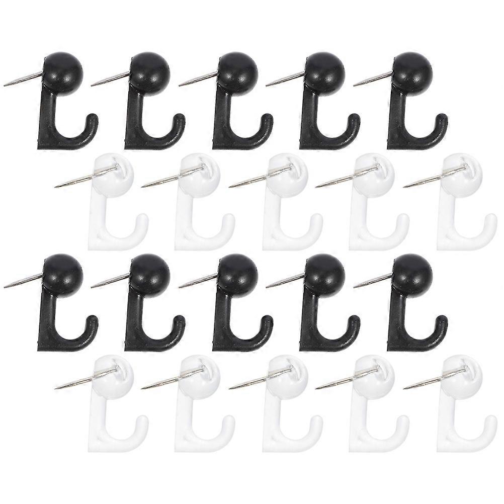 Pushpins Multi-Function Thumbtacks for Hanging 200Pcs Assorted Color Hooks