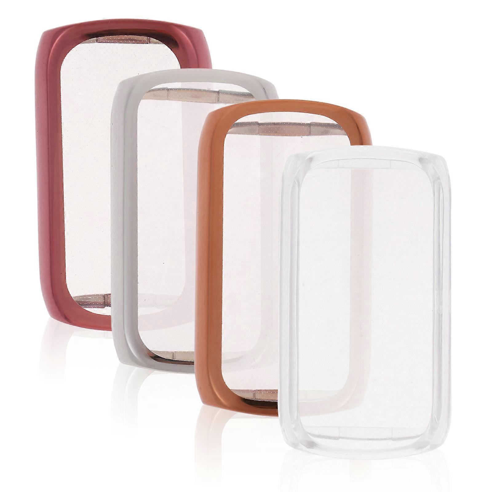Watch Screen Covers Tpu for 4Pcs Protective Watch Case
