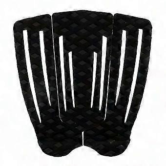 3-Piece Skimboard Tail Pad compatible with Longboard Traction, Surfboard Stomp Pad Mat