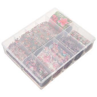 Nagelsticker, Maniküre-Paste zur Dekoration, 10 Bögen, verschiedene Designs