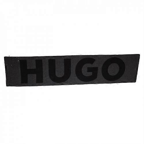 Hugo Logo Wool Jacquard Scarf