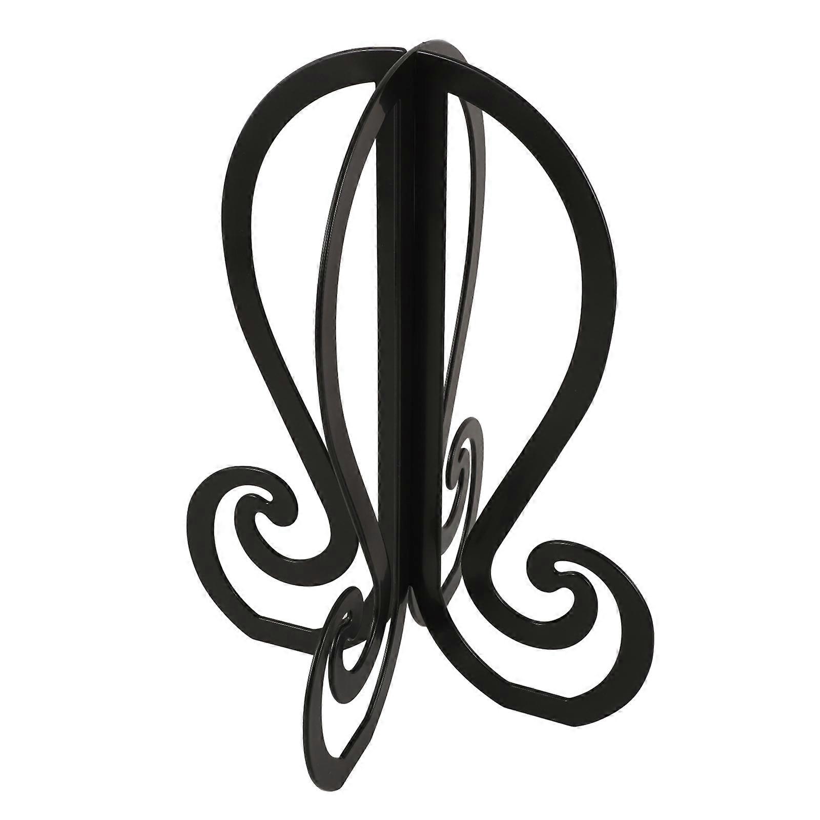 Practical Wig Display Stand Multi-function Wig Storage Rack Plastic Wig Display Stand
