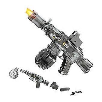 Electric Water Toy Colorful Lights Automatic High Capacity Flashing Lights For Exciting Summer Adventures  Gray