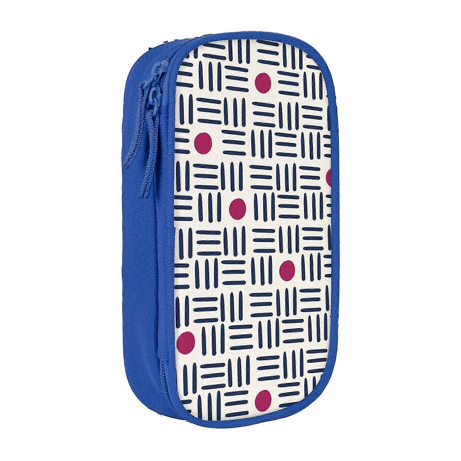 sx1 Large Storage Pencil Case, Graffiti Abstract Lines Pattern vb1