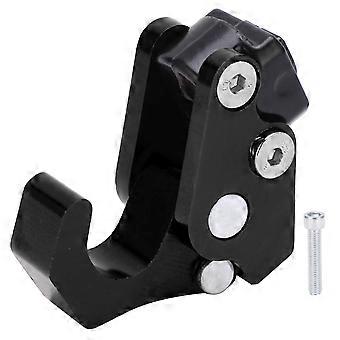Universal Motorcycle Hook CNC Aluminum Alloy Helmet Bag Luggage Hanger Carry HolderBlack