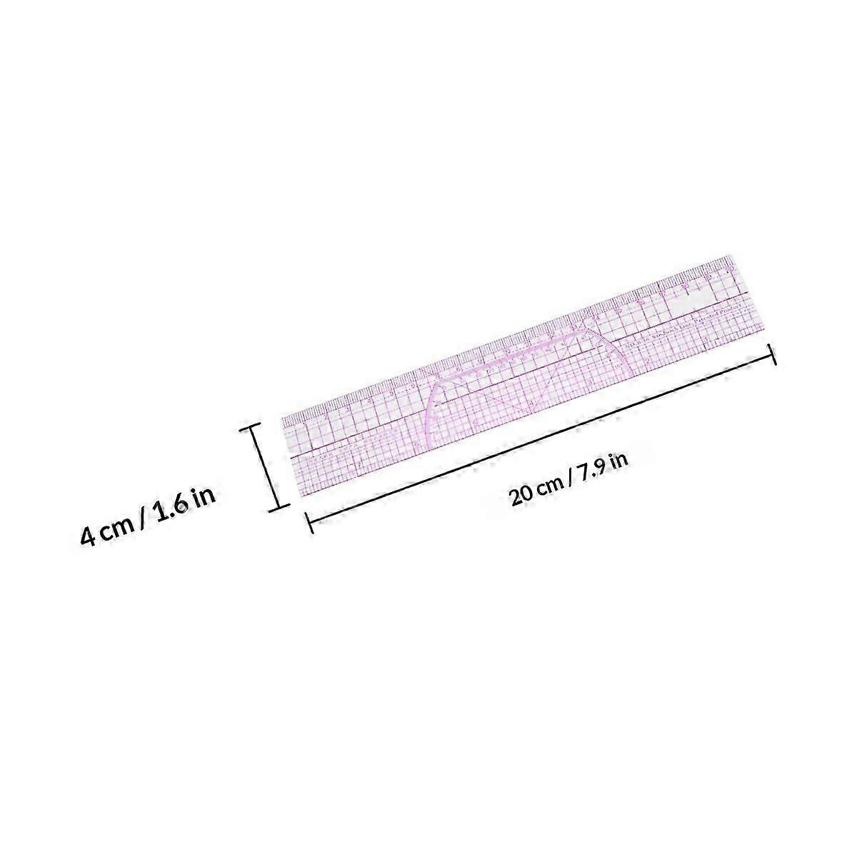 Drafting Ruler Plastic Scale Ruler for Measuring