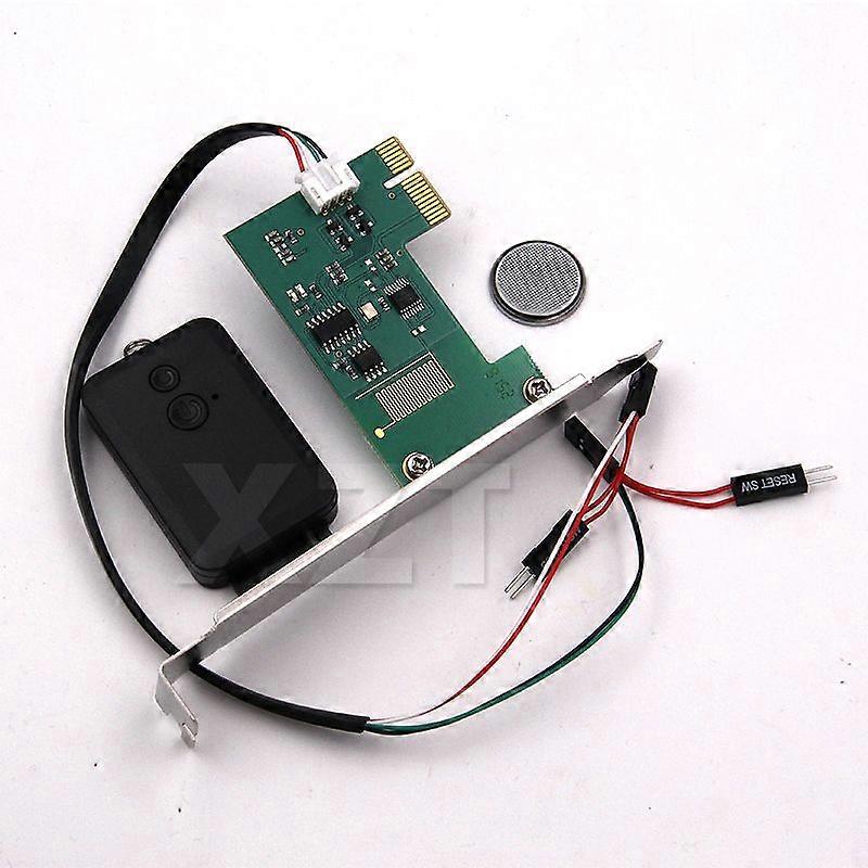 High Quality Mini PCI-e Desktop PC Remote Controller 20m Wireless Restart Switch Turn On/OFF For Desktop Computer mini Switcher