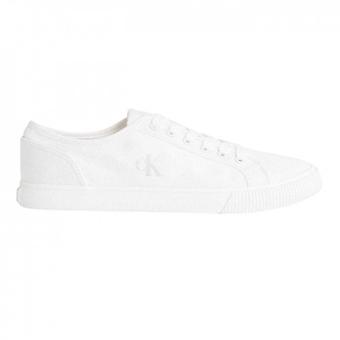 Calvin Klein Herren Ess Vulc Canvas Lässige flache Trainer
