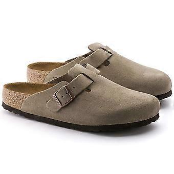 Zoccoli Birkenstock unisex Boston con plantare morbido e fibbia regolabile