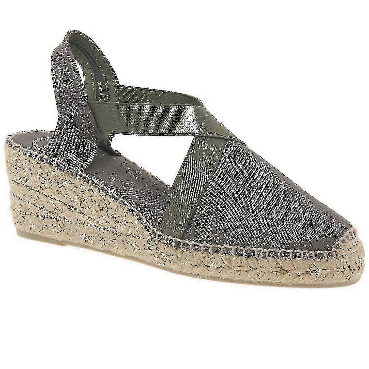 Ter Womens Wedge Heeled Espadrilles