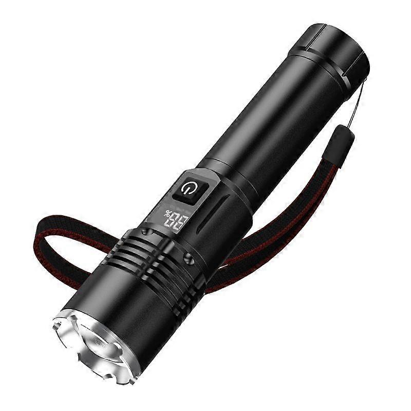 Rechargeable LED Flashlight Tactical Portable Torch